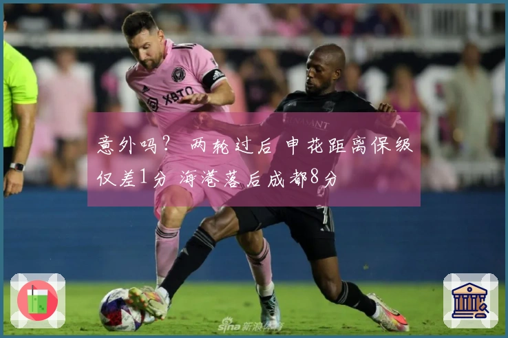 意外吗？ 两轮过后 申花距离保级仅差1分 海港落后成都8分